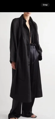 Abrigo caftán de lino Saint Laurent para hombre. 54/XXL. $3550 Foto 1 de 4