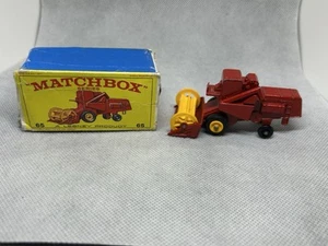 Lesney Matchbox No. 65 Combine Harvester With Box - Picture 1 of 12