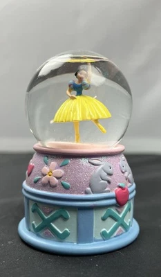 Mini Bailarina Globo de Nieve Brillo Blancanieves Disney Parks De Colección Foto 1 de 4