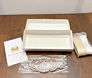 FZD Diamant Strass Perlen Applikation Set Band in Box 5 Zoll - Bild 1 von 8