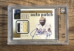 2011 SP Authentic #224 Jonathan Baldwin RC Auto Jersey /699 BGS 9.5 Gem Mint 💎 - Bild 1 von 2