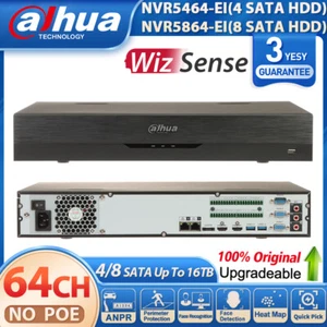DH Origin AI 16TB 4/8SATA HDD 32MP 64CH NVR5864-EI NO POE AcuPick face detect - Picture 1 of 12