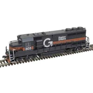 Atlas EMD GP40-2 Guilford Rail System B&M Locomotive #303 DCC Ready NIB N Scale - Picture 1 of 5