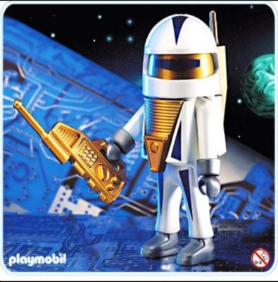 PLAYMOBIL FIGURA ASTRONAUTA ASTRONAUTAS NAVE ESPACIAL PLANETA REF ESPECIAL 4553 - Imagen 1 de 3