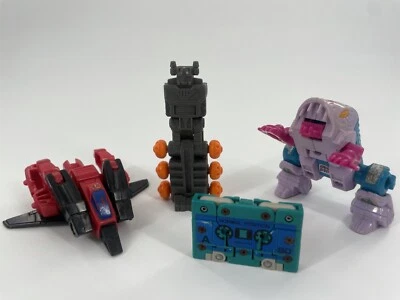 Vintage 1987 G1 Transformers Lot Squawktalk Skalor Pretenders Fasttrack - Image 1 of 4