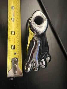 Vintage 1960's Eelco 4 Toe Chrome Shift Knob Rat Rod - Bild 1 von 7