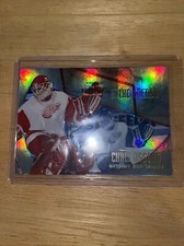 1996-97 PINNACLE SUMMIT IN THE CREASE PREMIUM STOCK #d/600 CHRIS OSGOOD