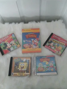 Lot Of 5 PC Software Children's Assorted Discs Windows 95/98 - Picture 1 of 9