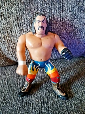 WWE Lot Jake The Snake Roberts 4" FIGURE HASBRO CUSTOM Wrestling RARE WWF AEW - Image 1 of 4