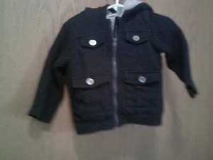First Impressions Baby Jungen 12 Monate Kapuzenjacke - Bild 1 von 3