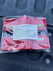 Ding King Magnetische Pfosten Wasserwaage Werkzeug Packung mit 2 Falten zur Aufbewahrung Neu in Verpackung - Bild 1 von 5