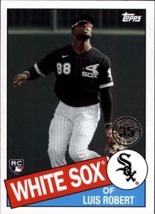 Topps 2020 actualización 1985 Topps béisbol 85 TB-14 Luis Robert White Sox radiocontrol - Imagen 1 de 1