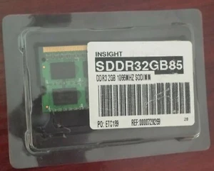 Insight SDDR32GB85 (2 GB ( PC3-8500), DDR3 RAM, 1066 MHz, SO-DIMM) - Picture 1 of 1