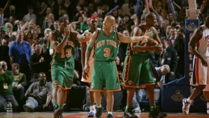 NY New York Knicks Marbury Starbury St Patrick's Pats day Green jersey NBA  - Picture 1 of 3