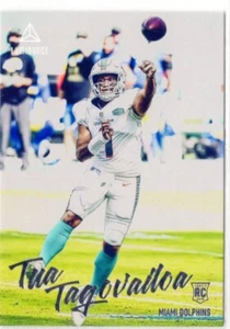 Tarjeta de novato Panini Luminance Football Tua Tagovailoa 2020 - Imagen 1 de 1
