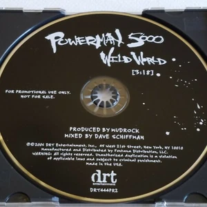 Wild World by Powerman 5000 2006 DRT Entertainment Single Promo CD NO Front Art - Imagen 1 de 2