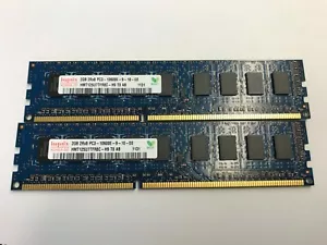 2x2 GB Dell Precision Workstation T3500 Memory Unbuffered DIMM DDR3 PC3-10600E - Picture 1 of 2