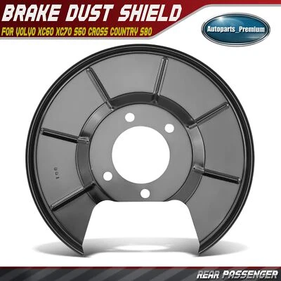 Protector antipolvo freno trasero derecho para Volvo XC60 2010-2017 XC70 S60 Cross Country S80 Foto 1 de 4