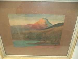 Antique Norwegian Norway Painting by Sverre Pedersen - Picture 1 of 4