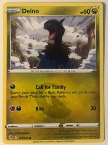 Pokemon Evolving Skies Deino 113/203 casi nuevo/m - Imagen 1 de 1
