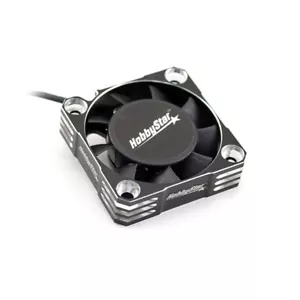 HobbyStar Turbo Ventilatore ESC Motore Ventilatore 40x40mm 40mm Dissipatore 8.5V NERO ARGENTO - Foto 1 di 2