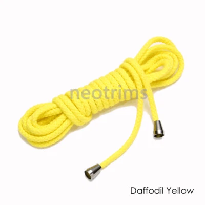 Moletom com capuz cordão de algodão 6 mm redondo metal rolhas alternadas moletons calças - Imagem 1 de 4