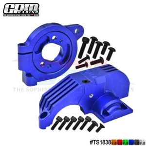 Montaje de motor de aluminio + cubierta de engranaje para TRAXXAS 1/10 MAXX CON BARRA ANCHAXX 1/8 MAXX SLASH - Imagen 1 de 10