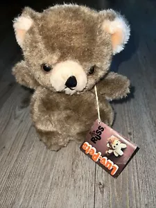 Vintage Rare Luv Pets 1979 Russ Berry Baboo Teddy Bear Plush Animal With Tags - Picture 1 of 8