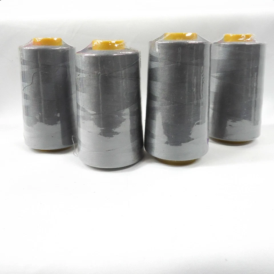 Perial Co 4 Cones of Polyester Threads for Sewing Quilting Serger 26 Colors - Image 1 of 1