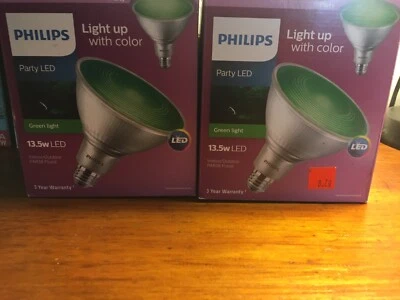 2 Phillips Green LED - Image 1 of 4