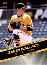 2018 West Virginia Power Choice #25 Gavin Wallace Madison New Jersey NJ Card