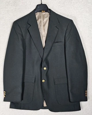 Traje de acción vintage para hombre Perma Prest talla 42R abrigo deportivo chaqueta blazer verde Foto 1 de 4