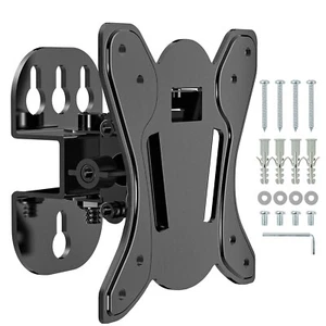 Small Monitor TV Wall Mount, Swivel Tilt Adjustable, Low Profile Fits Most 13... - Afbeelding 1 van 6