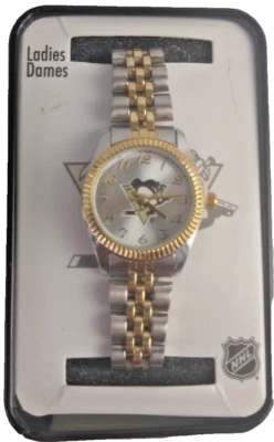 Nuevo en caja reloj para damas marca NHL Pittsburgh Penguins Foto 1 de 4