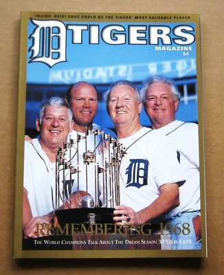 Detroit Tigers Program - Remembering the 1968 World Champions - 30th Anniversary - Image 1 of 4