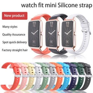 Silicone Watch Band for Smart Watch Strap Wristband 16mm for Watch Fit Mi - Picture 1 of 9