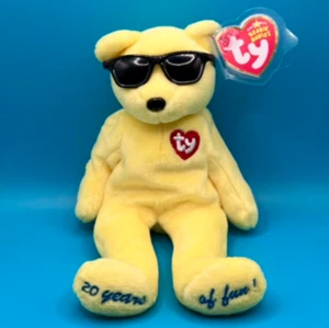 TY Beanie Baby - SUMMERTIME FUN the Bear (AMARILLO - Los Angeles Gift Show Excl) - Imagen 1 de 1