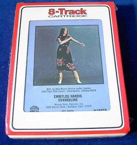 Emmylou Harris Evangeline 1981 8 Track Tape NEW! - Imagen 1 de 2