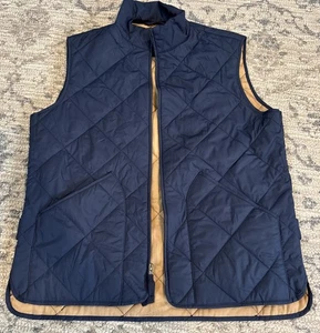 J Crew Factory Größe M dunkelblau Steppweste Herren - Bild 1 von 7