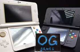 [REGION FREE] Nintendo new 3DS console only Black and White Used RANK A/B