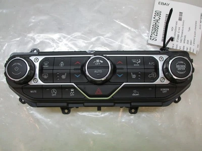2025 Jeep Wrangler Auto Climate Heater AC & Radio Control Panel OEM LKQ - Image 1 of 4