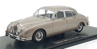 KK 1/18 Scale Diecast KKDC181011 - 1959 Jaguar MK II 3.8 LHD - Pearl SIlver - Image 1 of 4