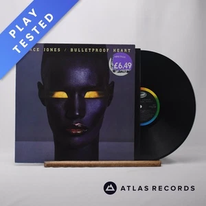 Grace Jones Bulletproof Heart LP Album Vinyl Record ESTU 2106 - EX/EX - Picture 1 of 9