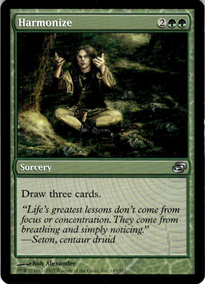 MTG Harmonize NEARMINT NM / Magic The Gathering : Planar Chaos - Image 1 of 2