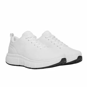 Zapatillas deportivas Kirkland Signature para hombre talla 8,5 cómodas para caminar, blancas, nuevas Foto 1 de 4