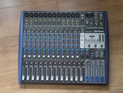 Presonus StudioLive AR16C analogue mixer 18-channel USB-C Bluetooth hybrid audio - Image 1 of 4