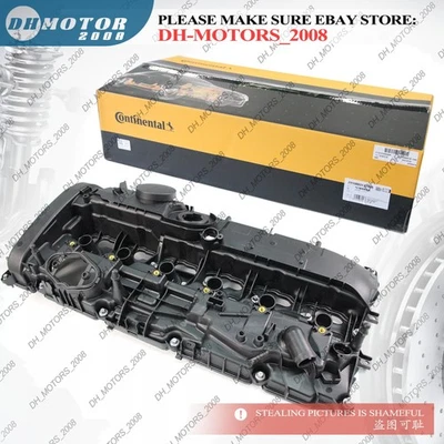 Cubierta de válvula de motor con junta para BMW 340i 540i 440i 740i M240i M2 X3 11127645173 Foto 1 de 4