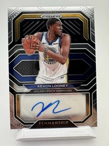2020-21 Panini Prizm Penmanship Kevon Looney #PE-KEV Auto - Picture 1 of 2