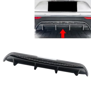 New Rear Bumper Lip Diffuser Spoiler Splitter Cover For Alfa Romeo Stelvio 2017+ - Picture 1 of 8
