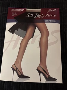 Pantimedias Hanes Silk Reflections Sedosas Transparentes Estilo 716 Pequeño Color Talla A-B - Imagen 1 de 5